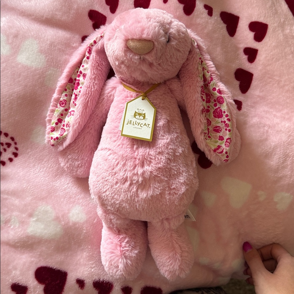 Jellycat Blushkin Blossom Luxe Bunny
